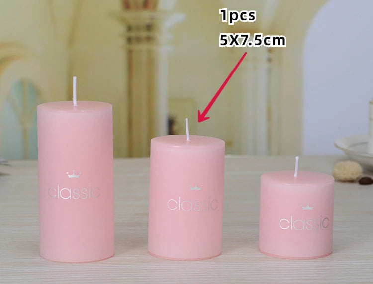 5cm Household Pillar Candles