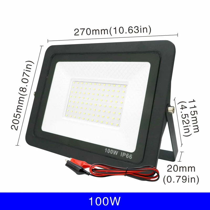 DC 12V Portable LED Flood Light