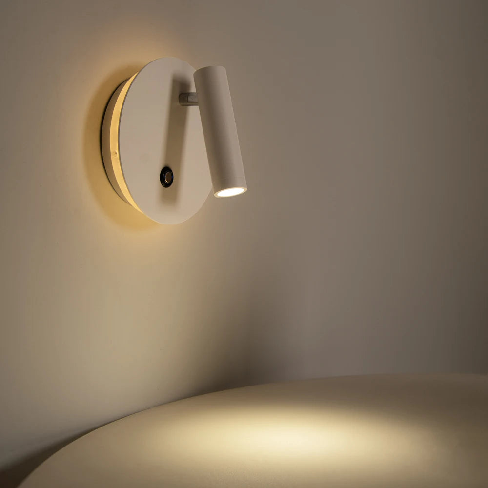 Dimmable Touch Switch Rotatable Wall Lamp