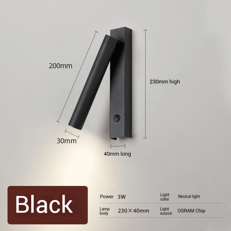 Minimalist Rotating Wall Sconce