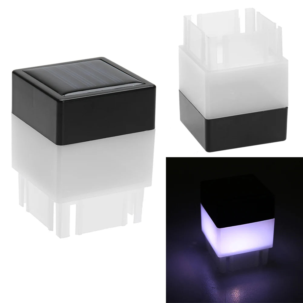 Solar Fence Post Pillar Light