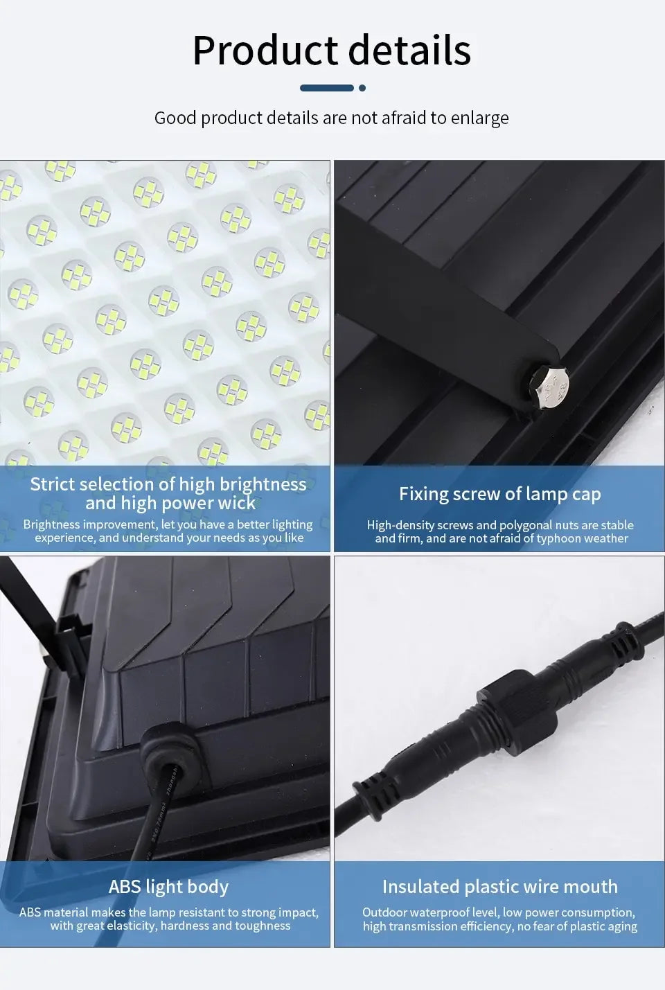 Solar Reflector Flood Spotlight