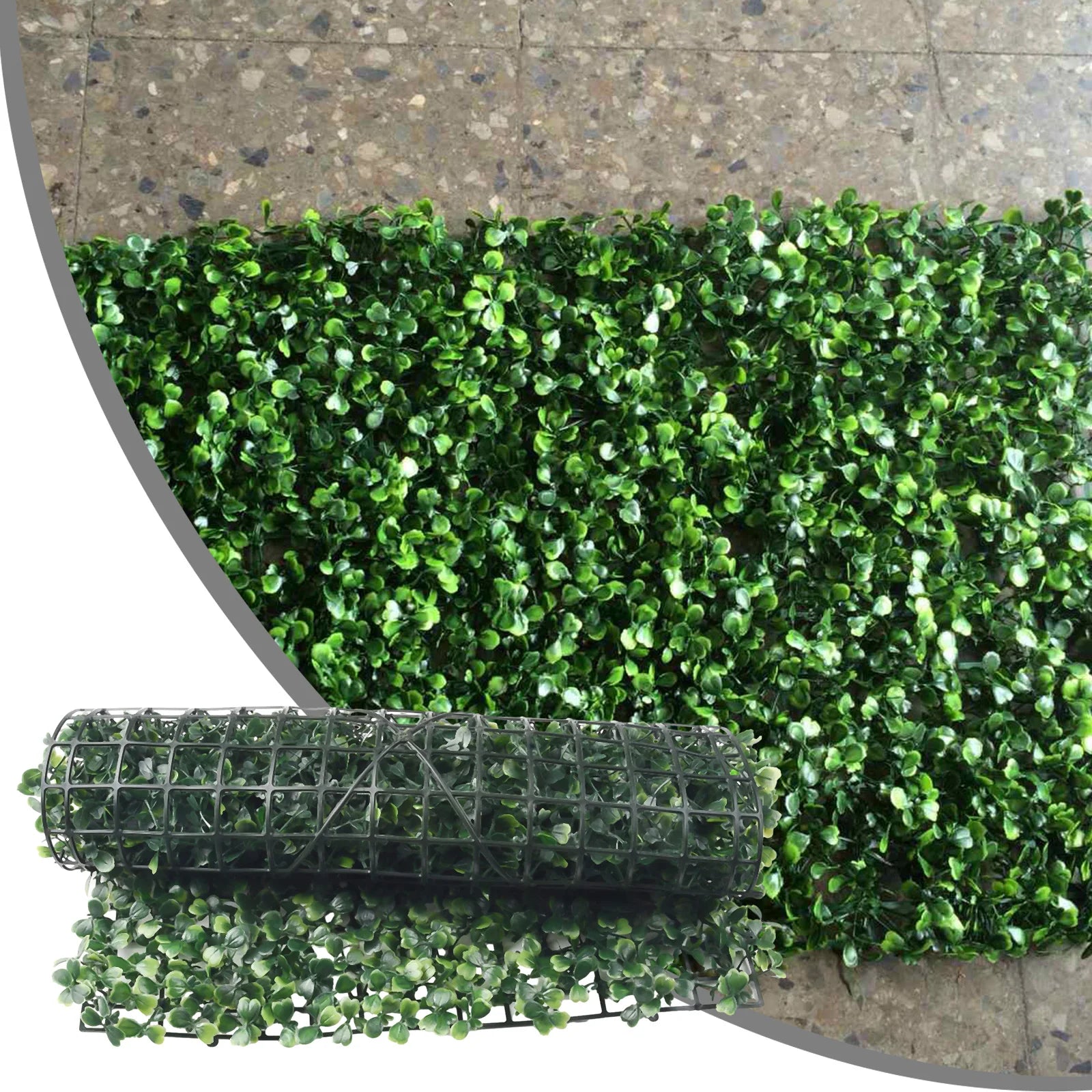 40x60cm Artificial Plant Walls Foliage Hedge Grass Mat Greenery