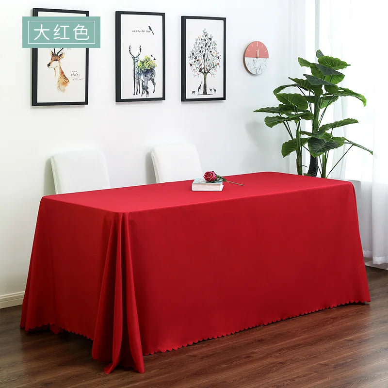 Banquet Table Cover Wedding Cloth Wonderful Colourful Square Rectangle
