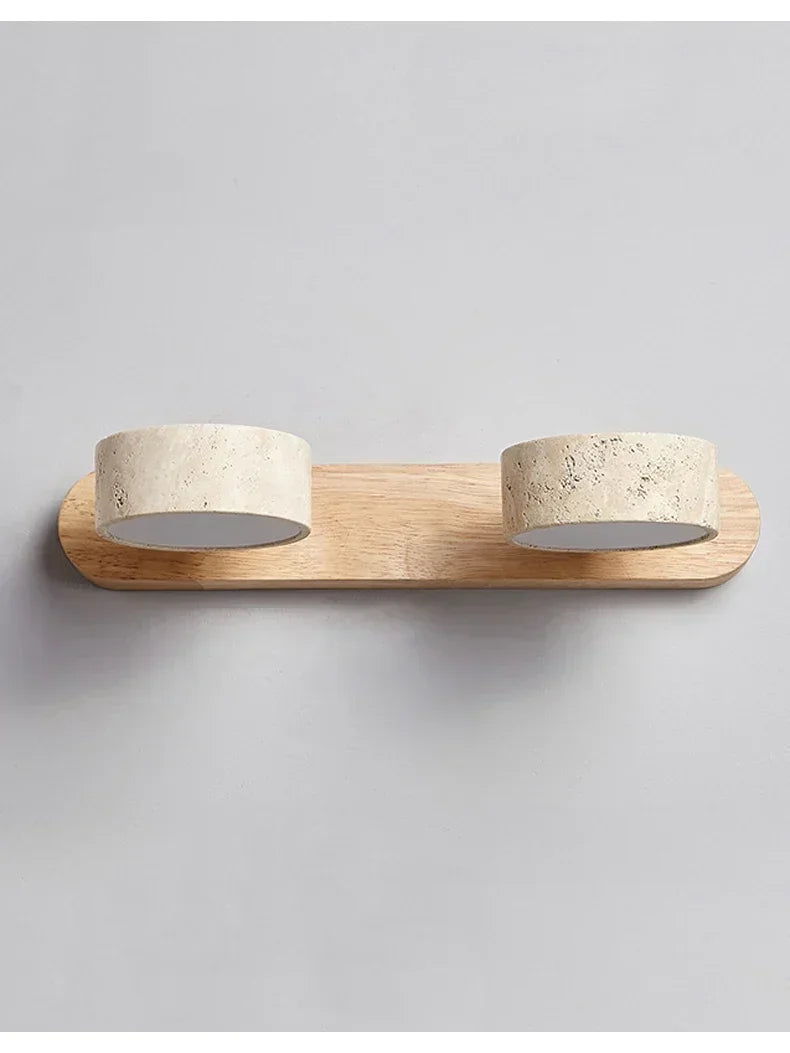 Travertine Spot Wall Light