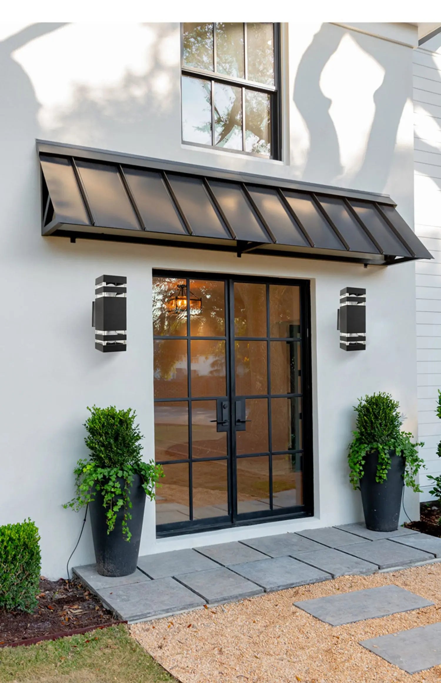 E27 Outdoor Up And Down Wall Sconce