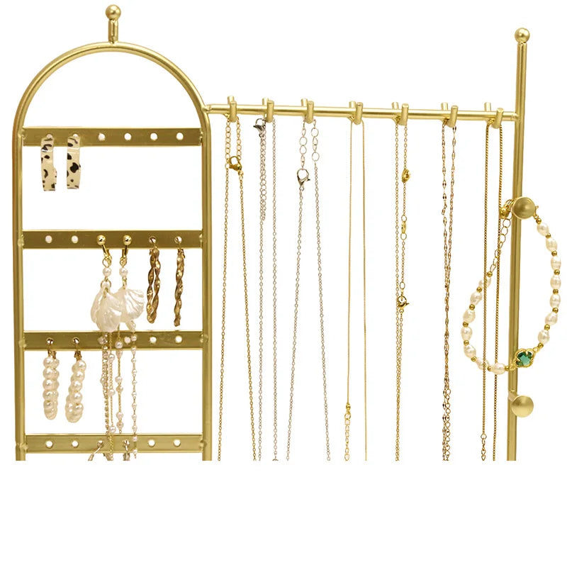 Solid Wood Jewelry Rack
