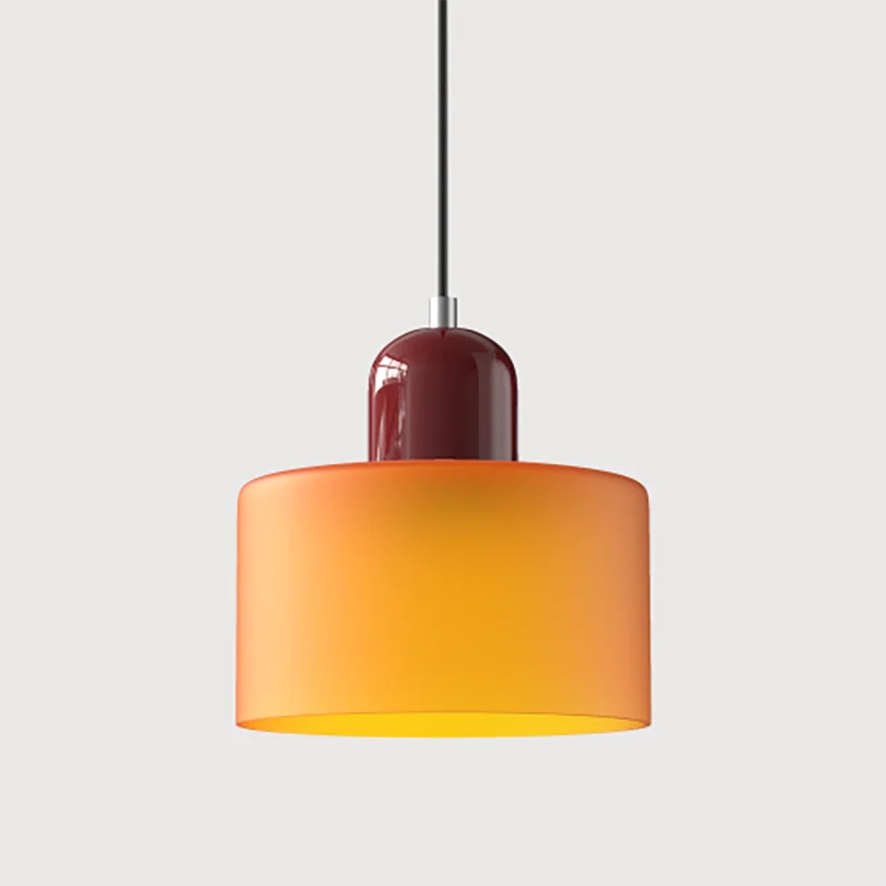 Two Tone Glass Pendant Light