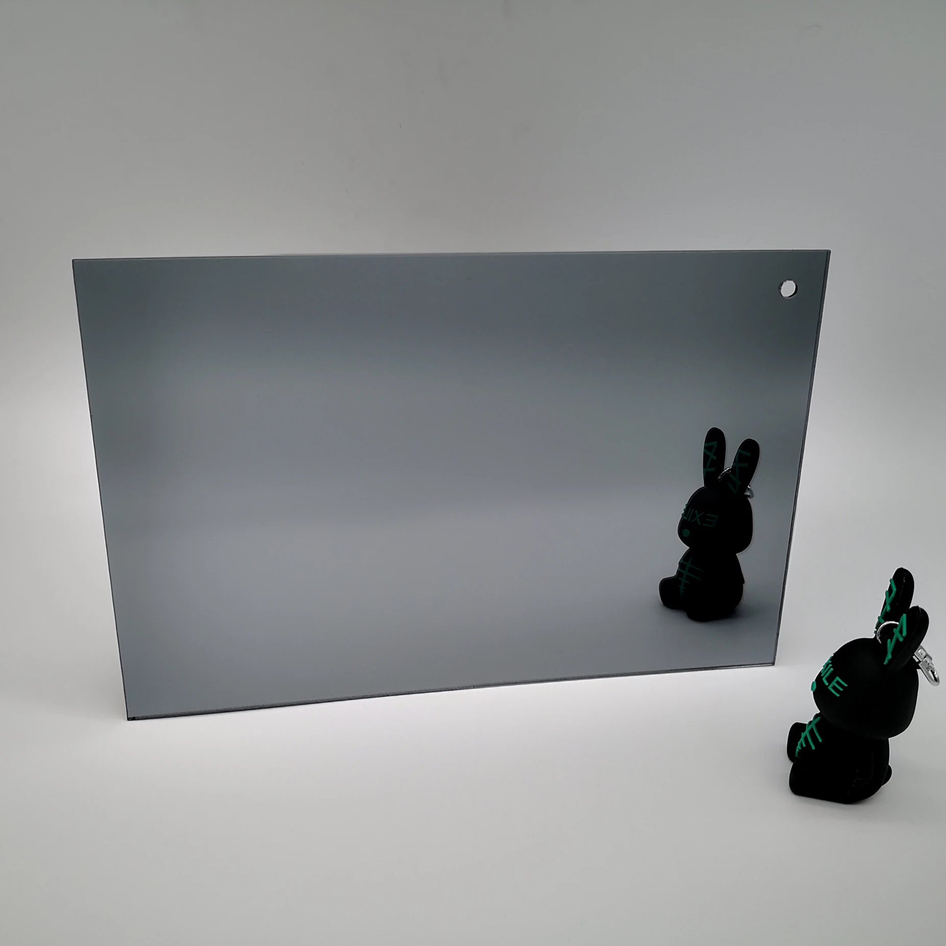 Colorful Rectangle Acrylic Wall Mirror Sheet