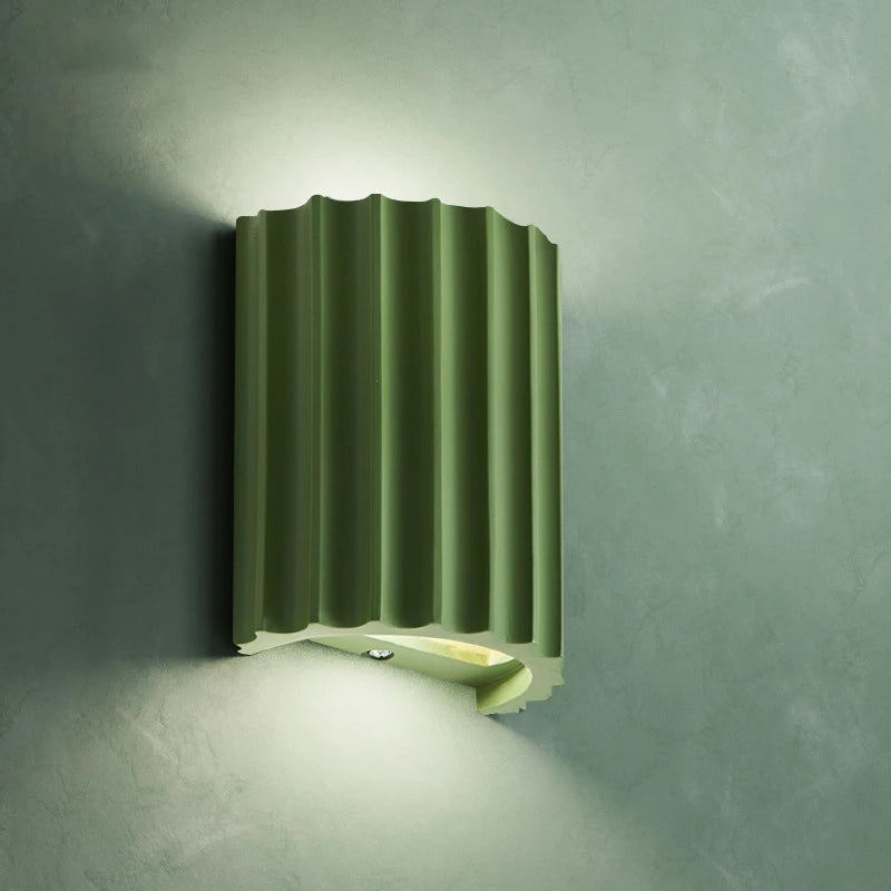 Nordic Resin Bedside Wall Lamp