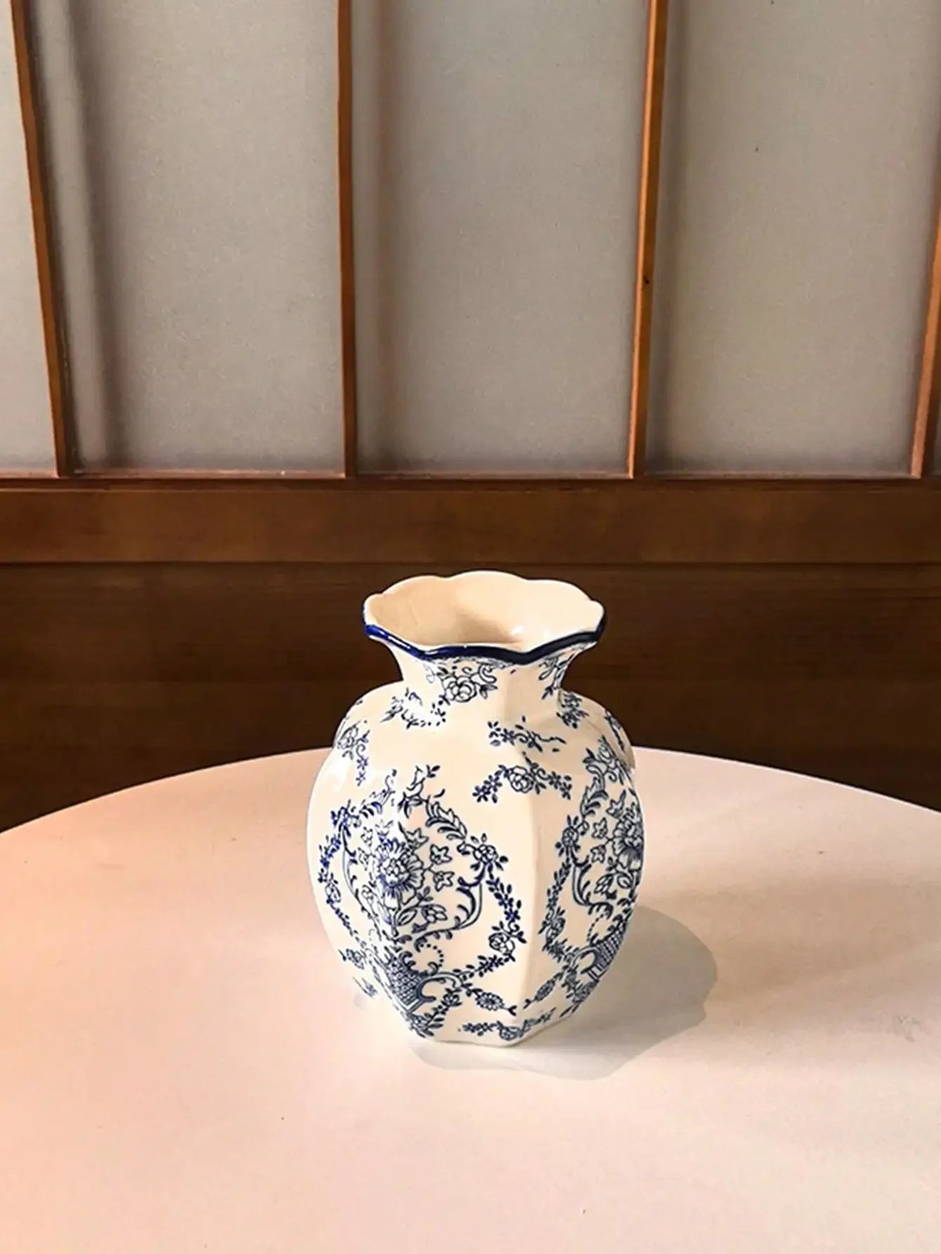 Chinese Blue and White Porcelain Vase