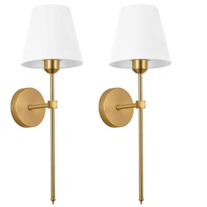 Industrial Fabric Shade Swing Arm Lamp