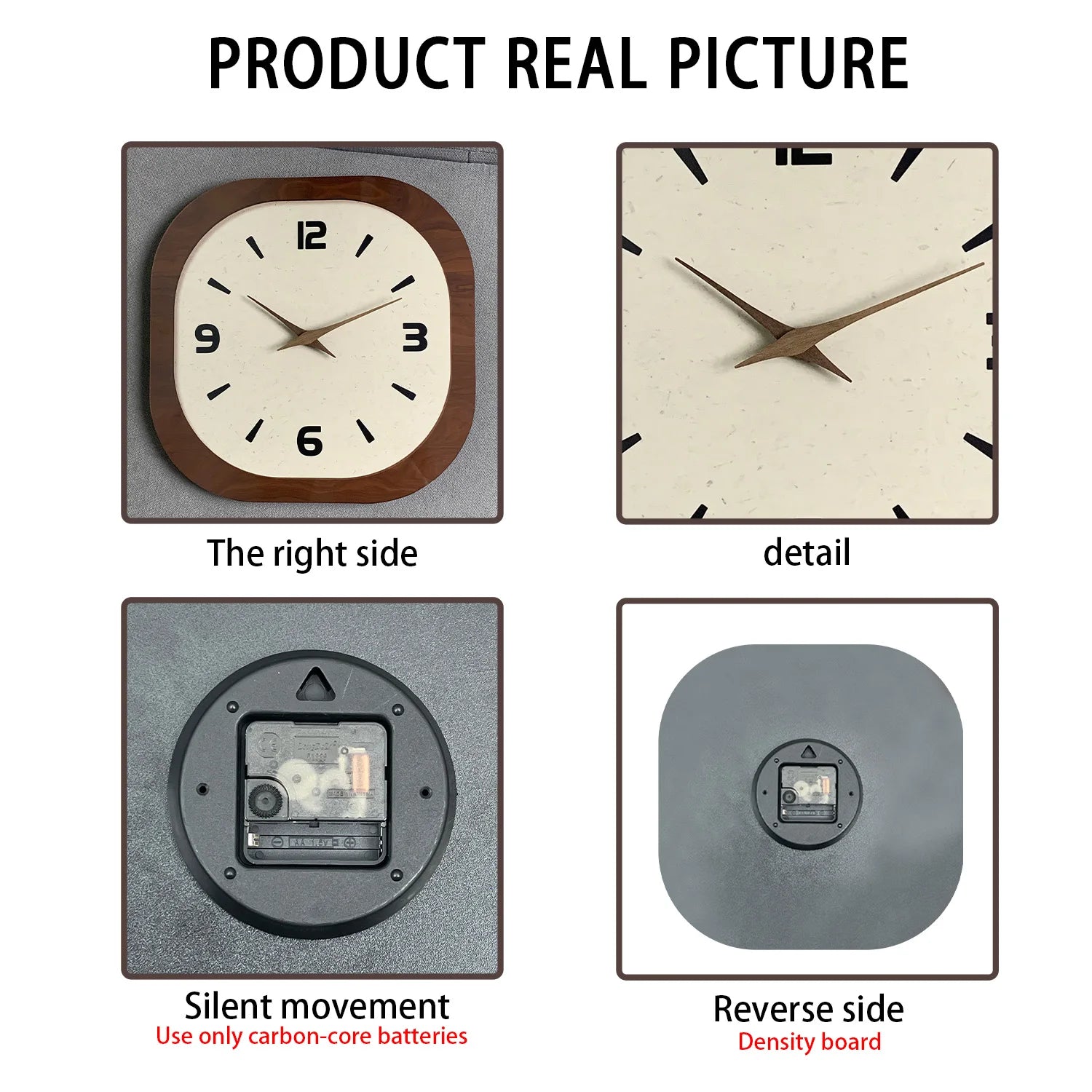 French Cream Crystal Porcelain Wall Clock