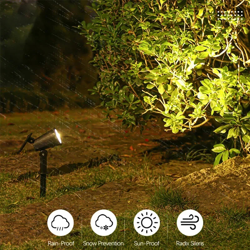 Solar Spotlights for Garden and Yard