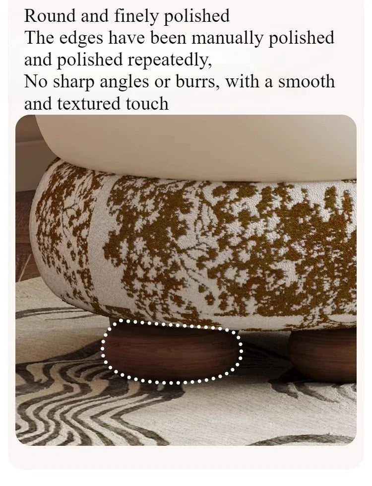 Light Luxury Round Dressing Stool