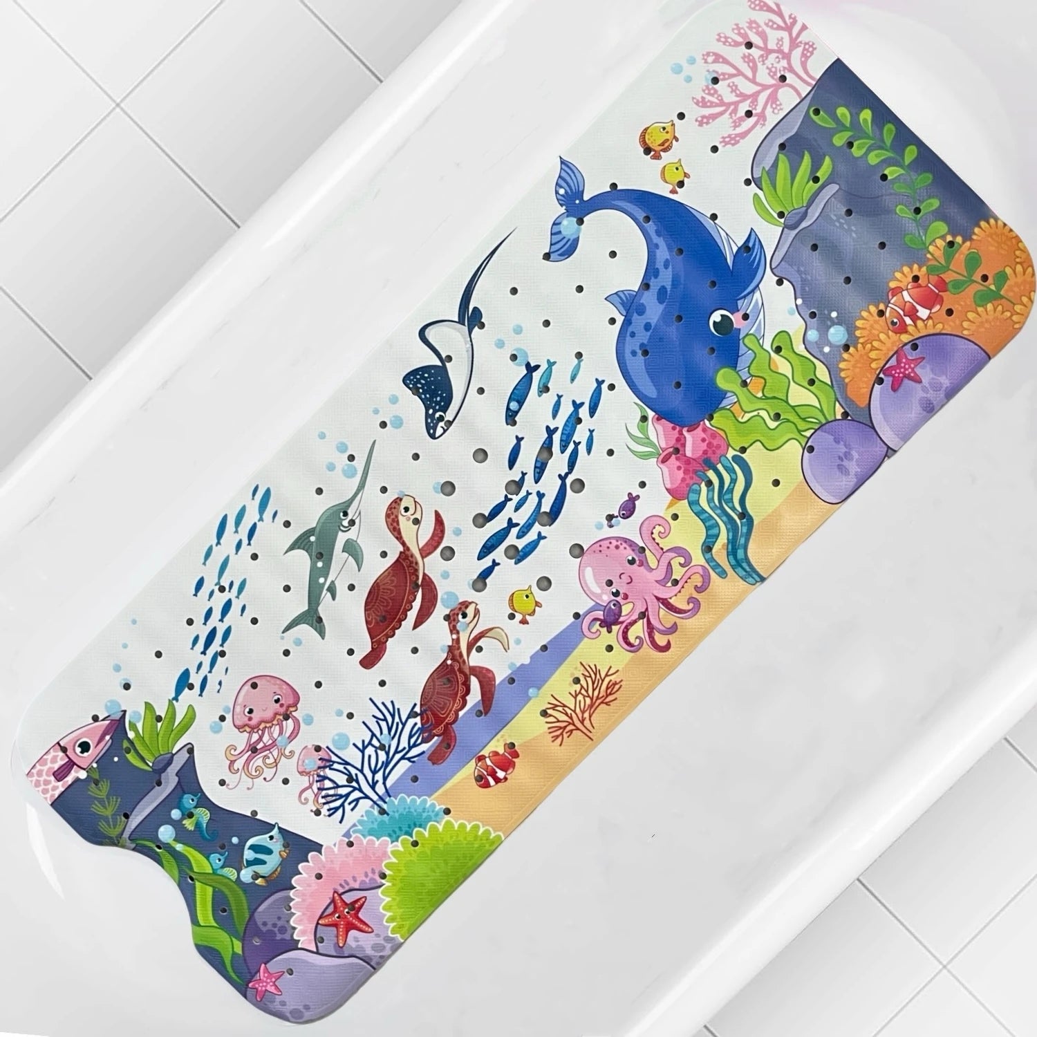 Extra Long Non Slip Baby Bath Mat