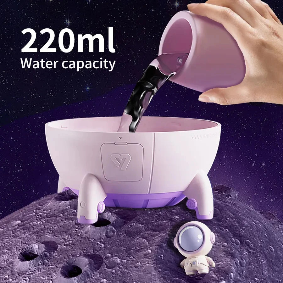 220mL Space Capsule Air Humidifier USB Plug in Rechargeable Mist