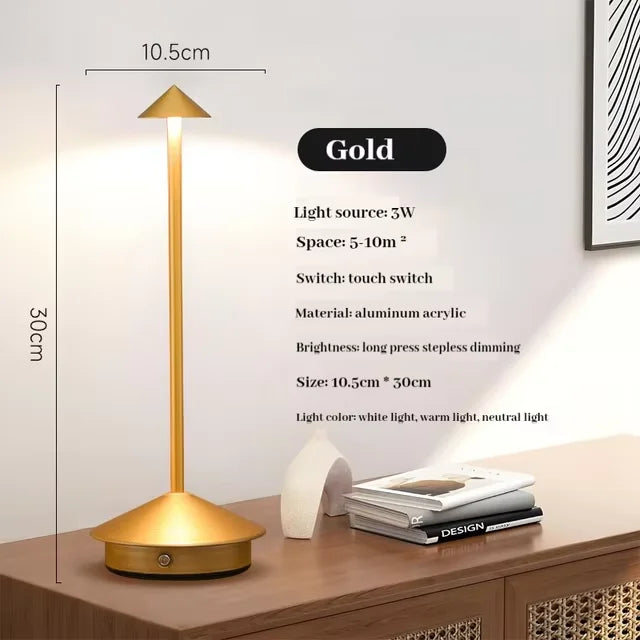 Cordless Touch Table Lamp For Dining