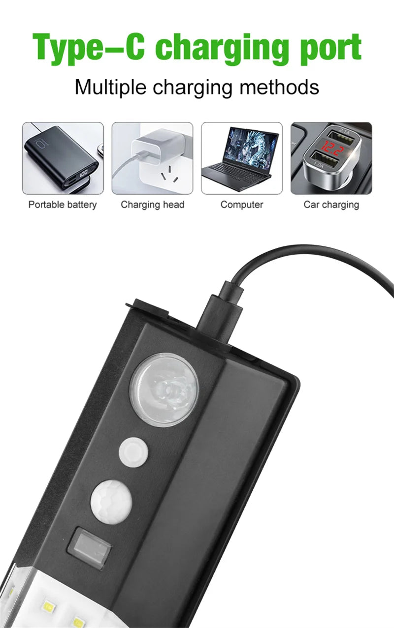 Solar Lights Outdoor Motion Sensor 158LED Flood Lights with Remote