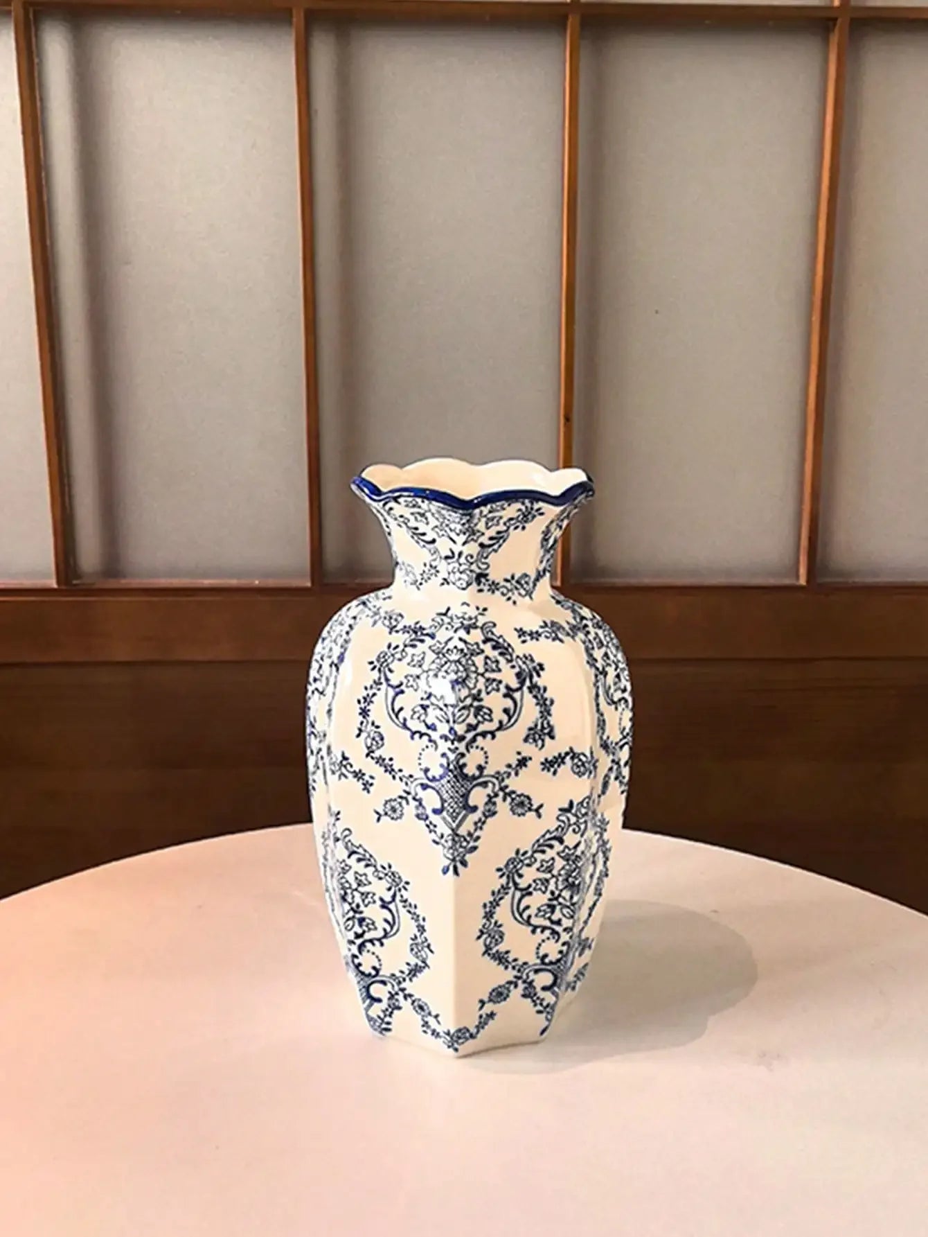 Chinese Blue and White Porcelain Vase