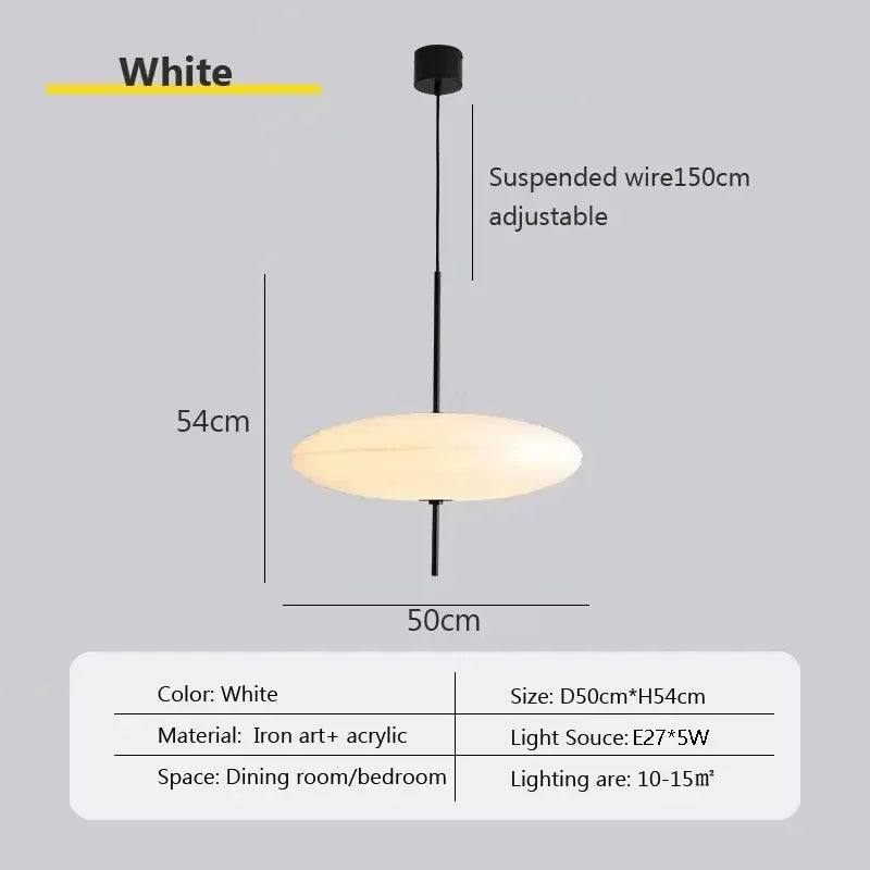 Nordic LED Flying Saucer Pendant Light