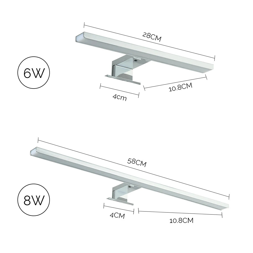 LED Mirror Front Light 6000K