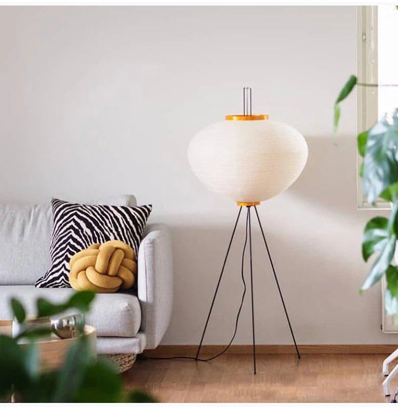 Japanese Xuan Paper Floor Lamp