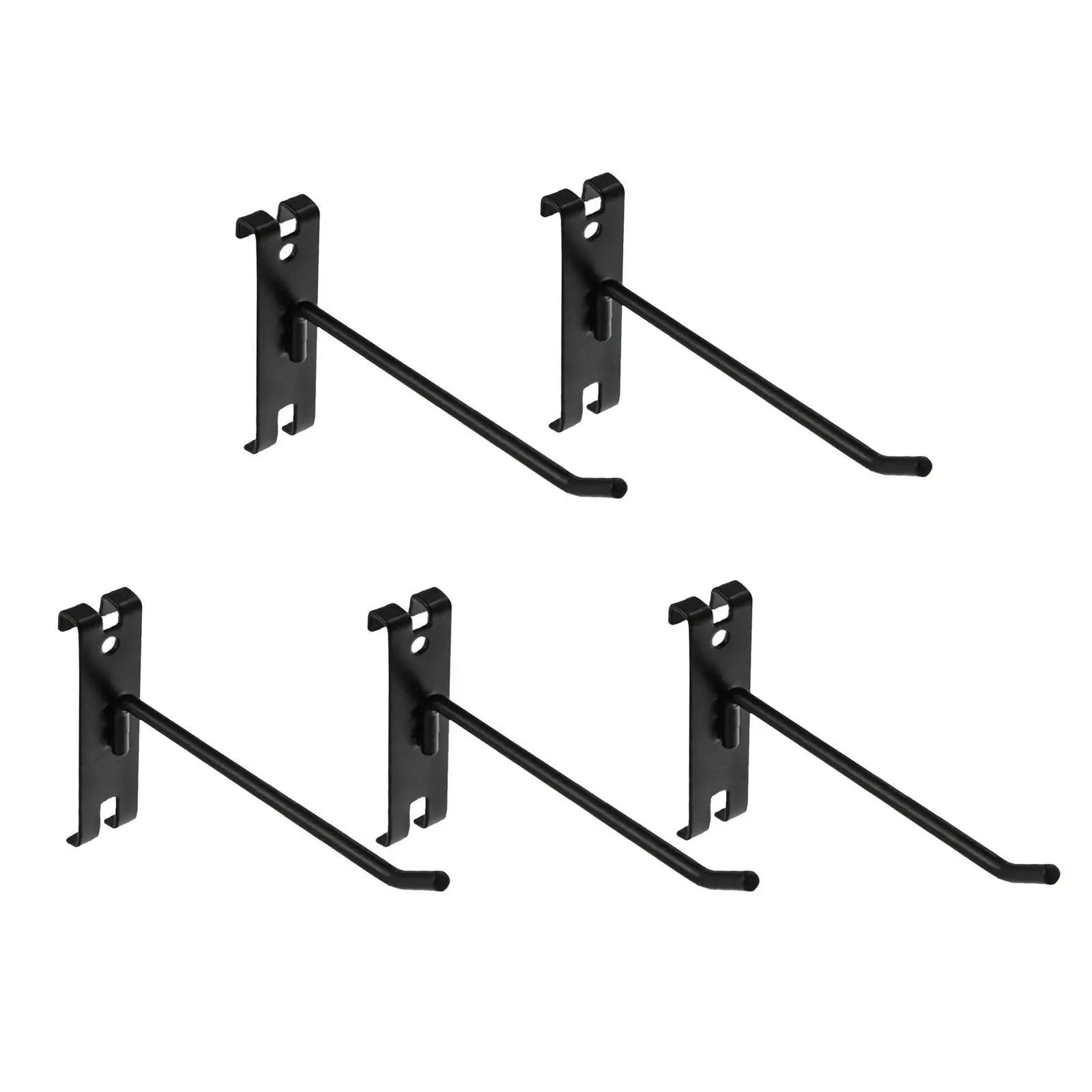 Metal Grid Wall Display Hooks Set of 5