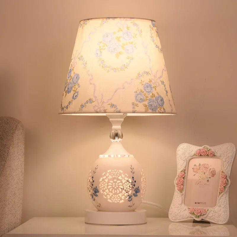 Crystal Base Table Lamp