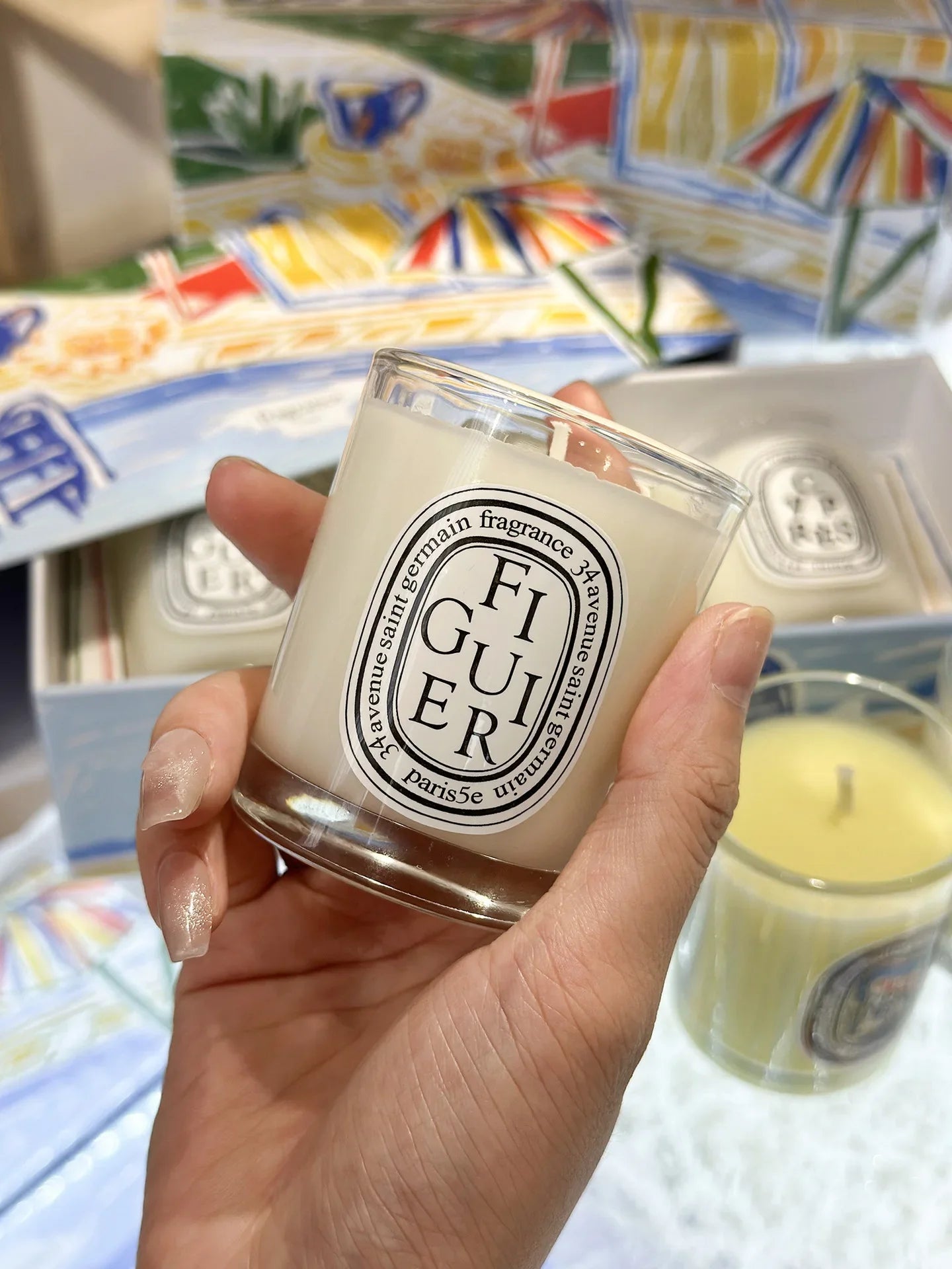 Aromatherapy Candle Natural Plant Scented Candles French Fragrance