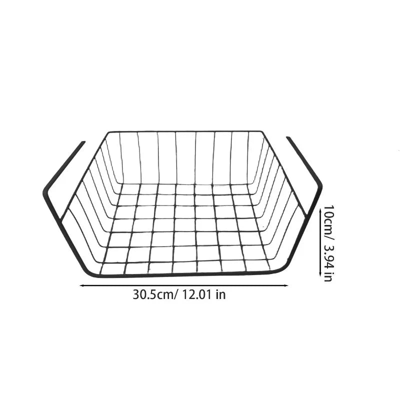 Under Shelf Hanging Wire Storage Basket