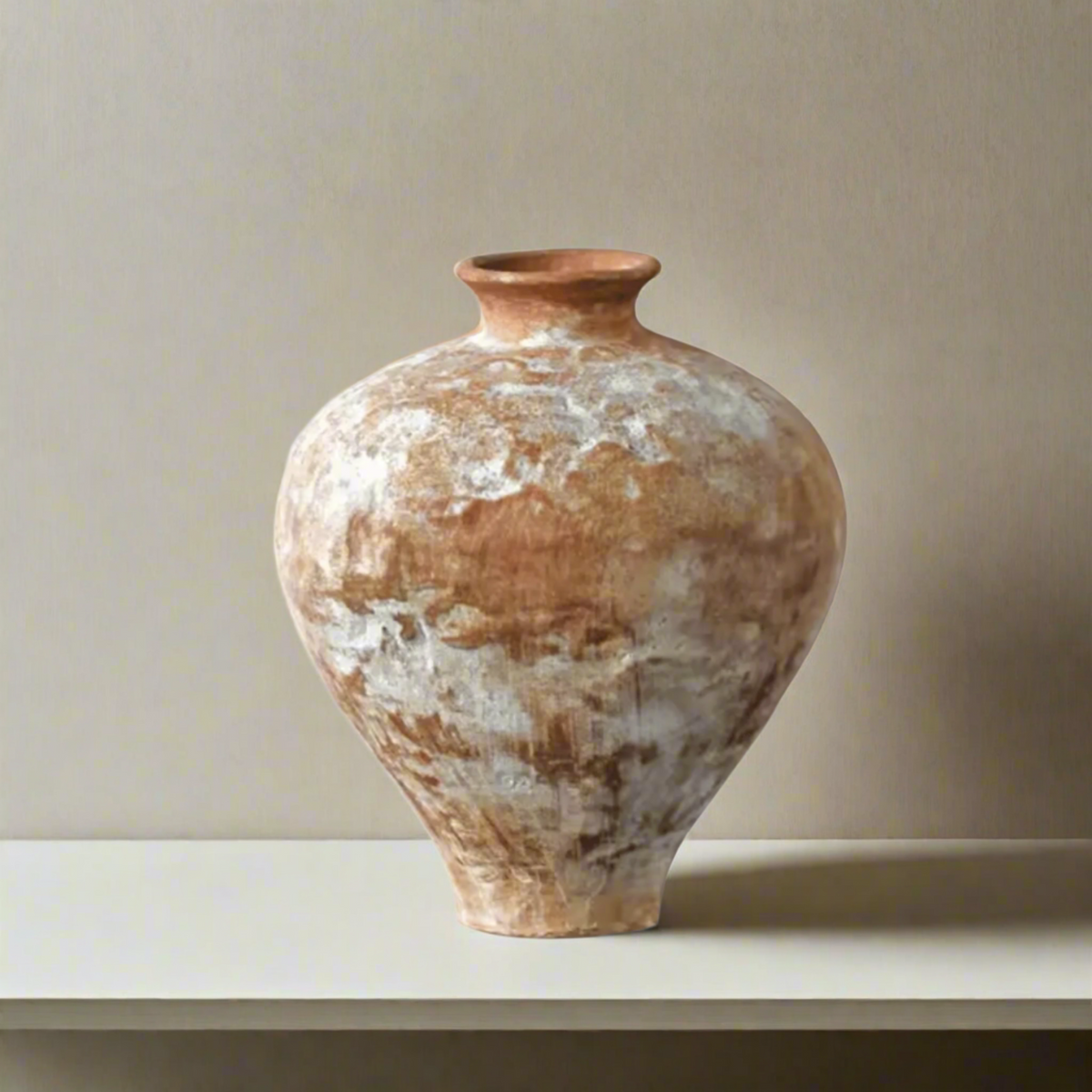 Wabi Sabi Ceramic Vase, Handmade Jingdezhen Small Vase