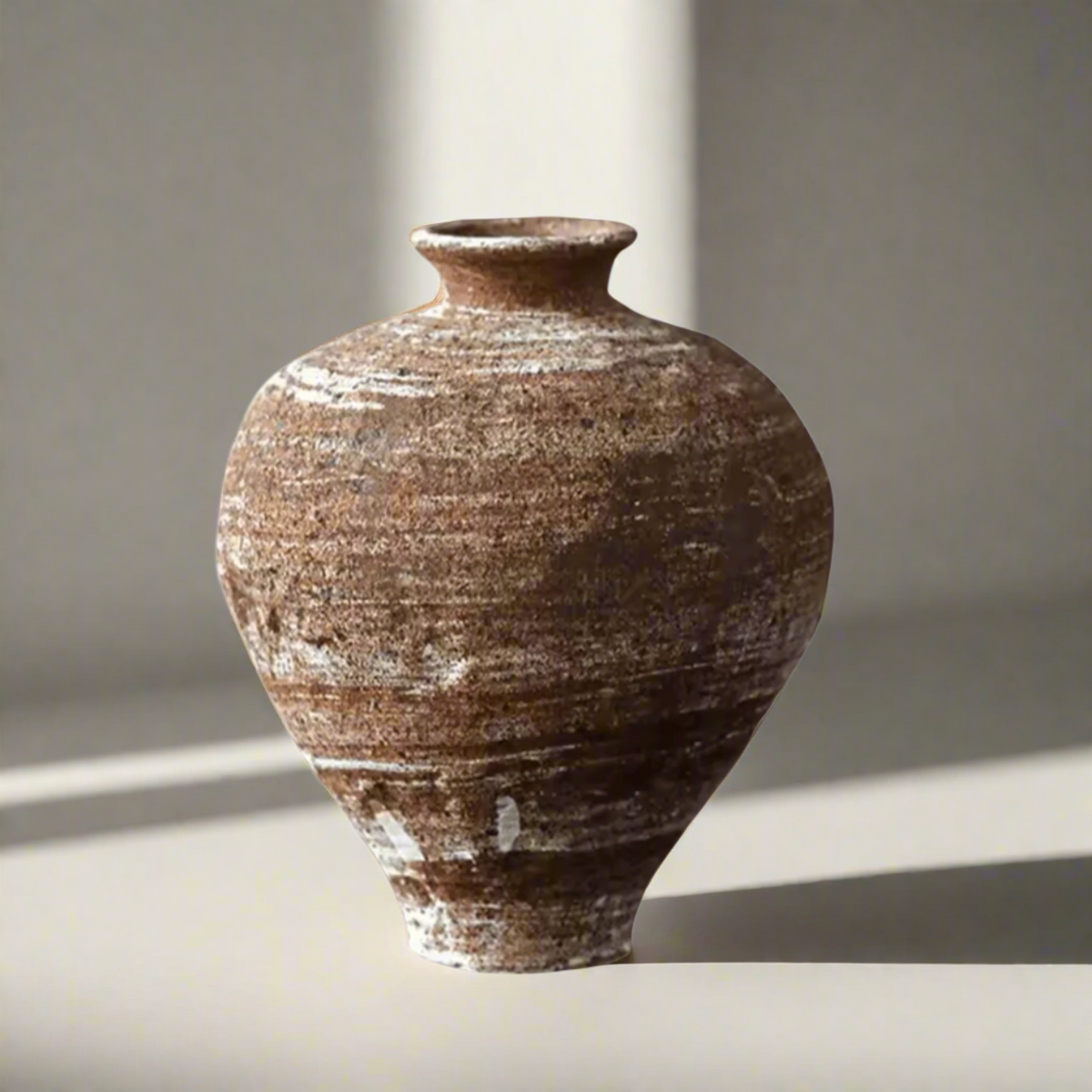 Wabi Sabi Ceramic Vase, Handmade Jingdezhen Small Vase