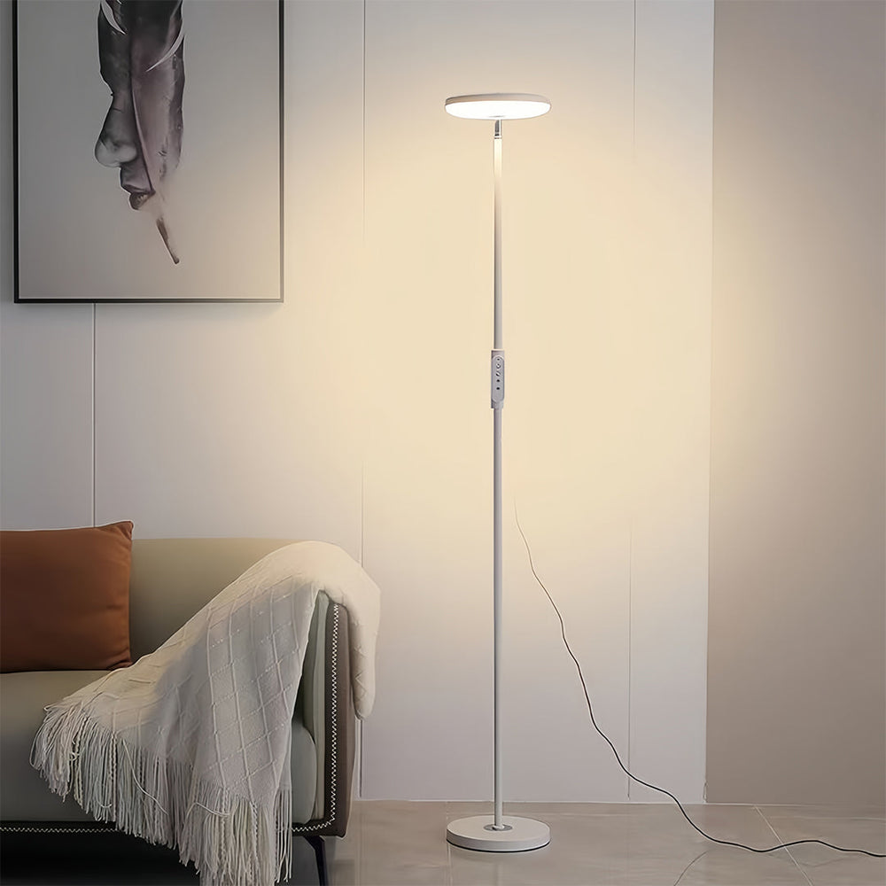 Uplight and Downlight Floor Lamp, Slim Dimmable LED Standing Light, view 3
