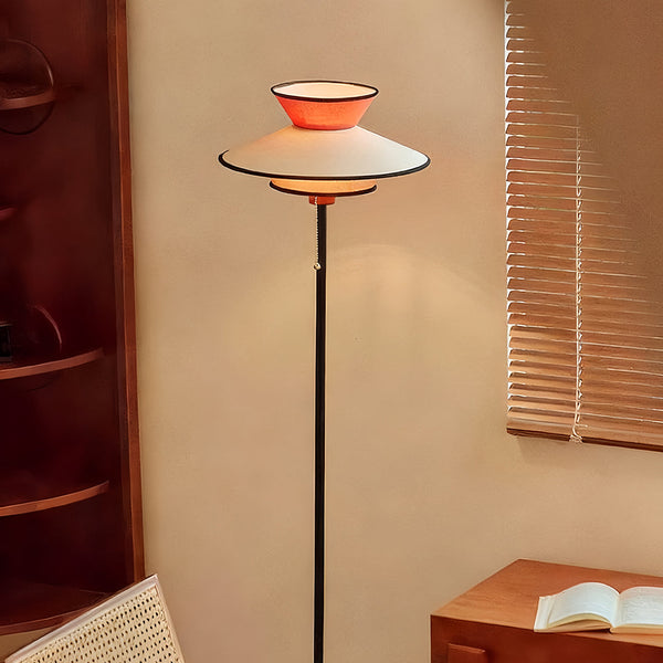 Vintage Pull Chain Floor Lamp