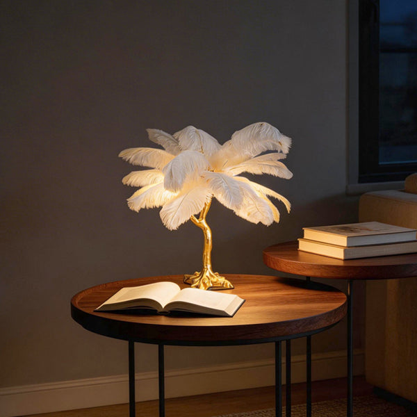 Feather Floor Lamp