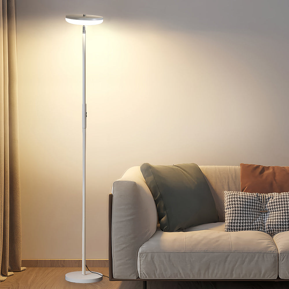 Uplight and Downlight Floor Lamp, Slim Dimmable LED Standing Light, view 10