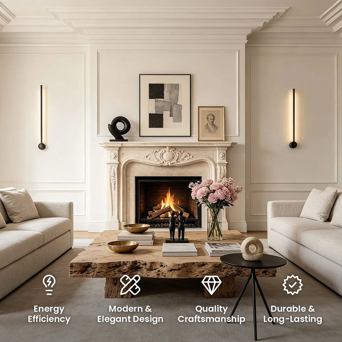 Ultra Thin Linear Wall Light: energy efficiency, modern and elegant design, quality craftsmanship, durable and long-lasting