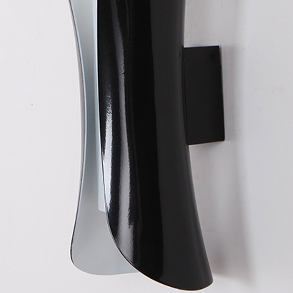 Hourglass Up and Down Sconce, Stainless Steel Wall Light