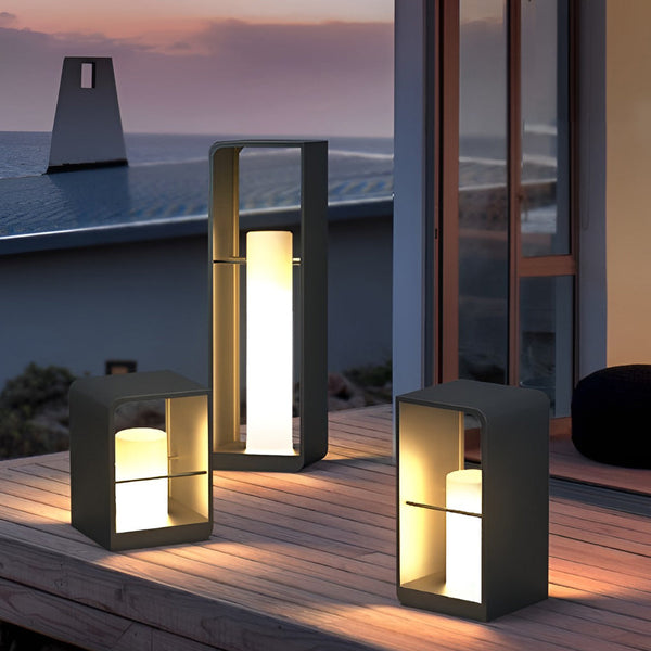 Rectangular Frame Lantern