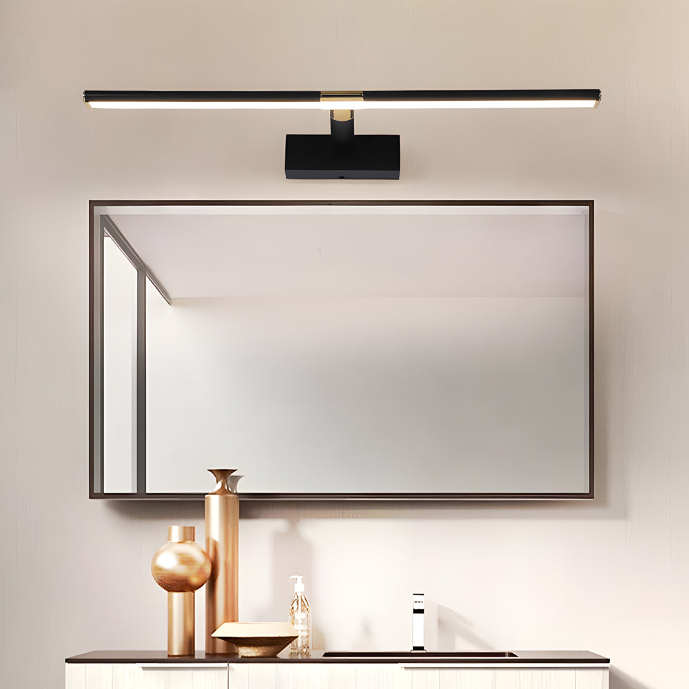 Extending Arm Vanity Light, Matte Aluminum LED Bath Bar