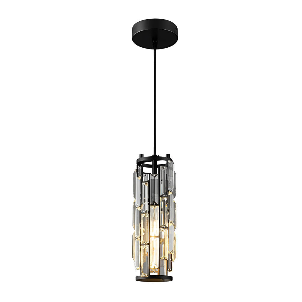 Mini Crystal Pendant Light, Creative Art Island Fixture, view 14