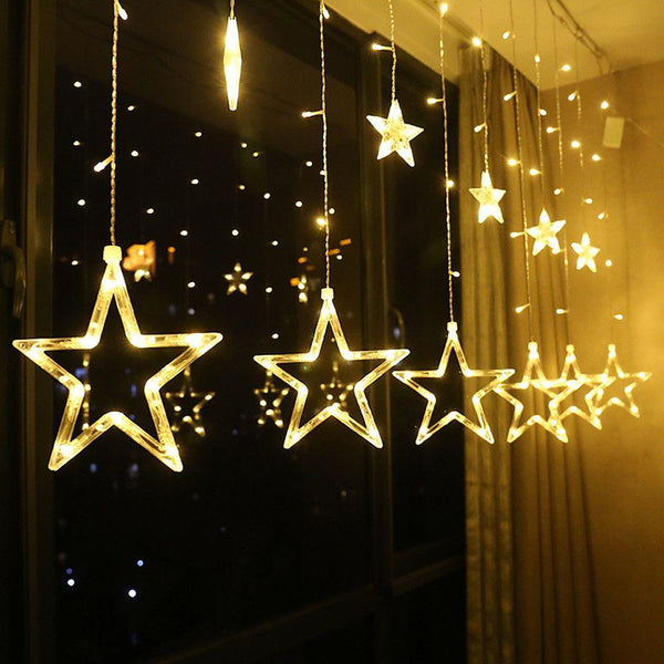 Acrylic Star Curtain Lights