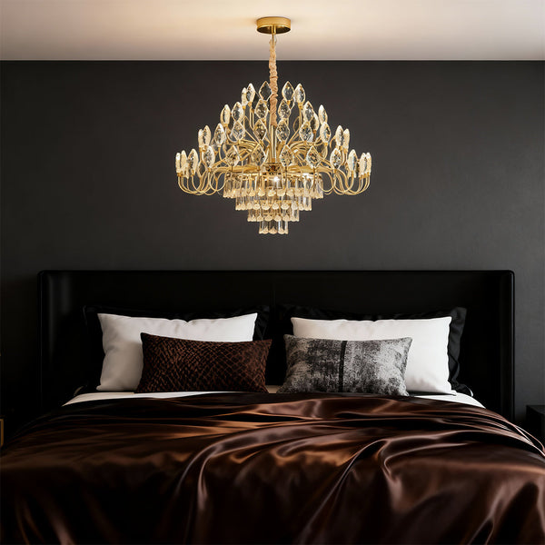 French Crystal LED Chandelier