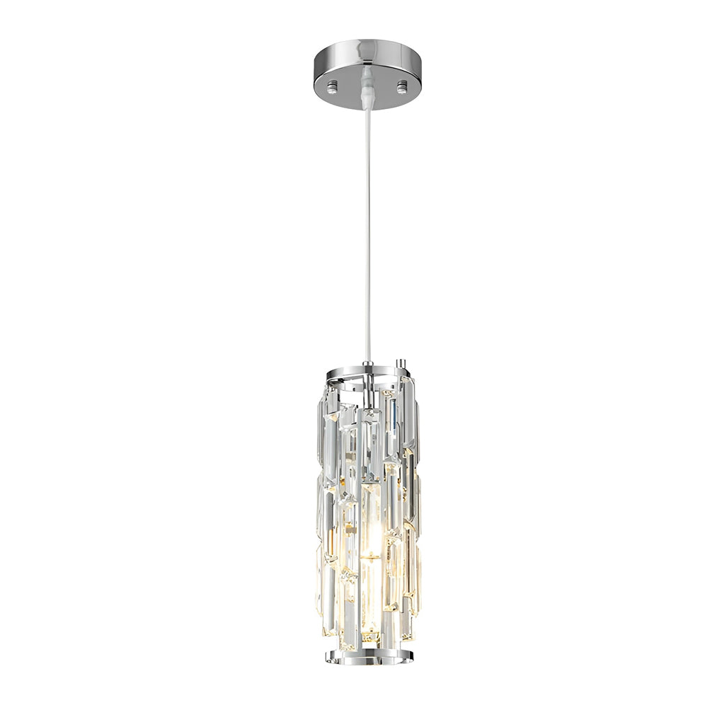Mini Crystal Pendant Light, Creative Art Island Fixture, view 16