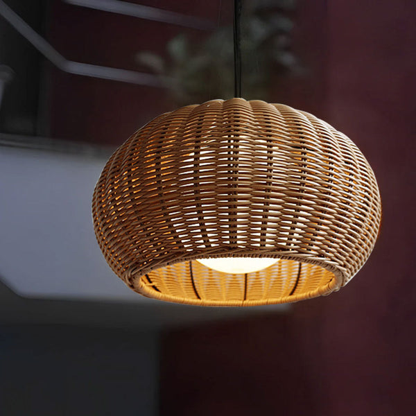 Rattan Hanging Lantern