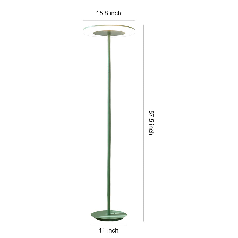 Macaron Floor Lamp, Colored Round Head Dimmable Standing Light, view 11