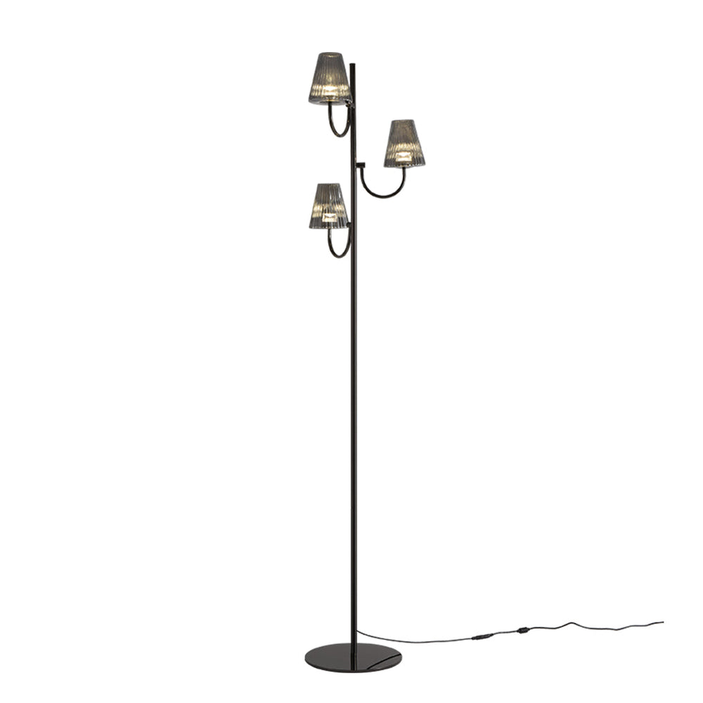 Minimalist Black Floor Lamp, Contemporary Standing Accent Light, view 9