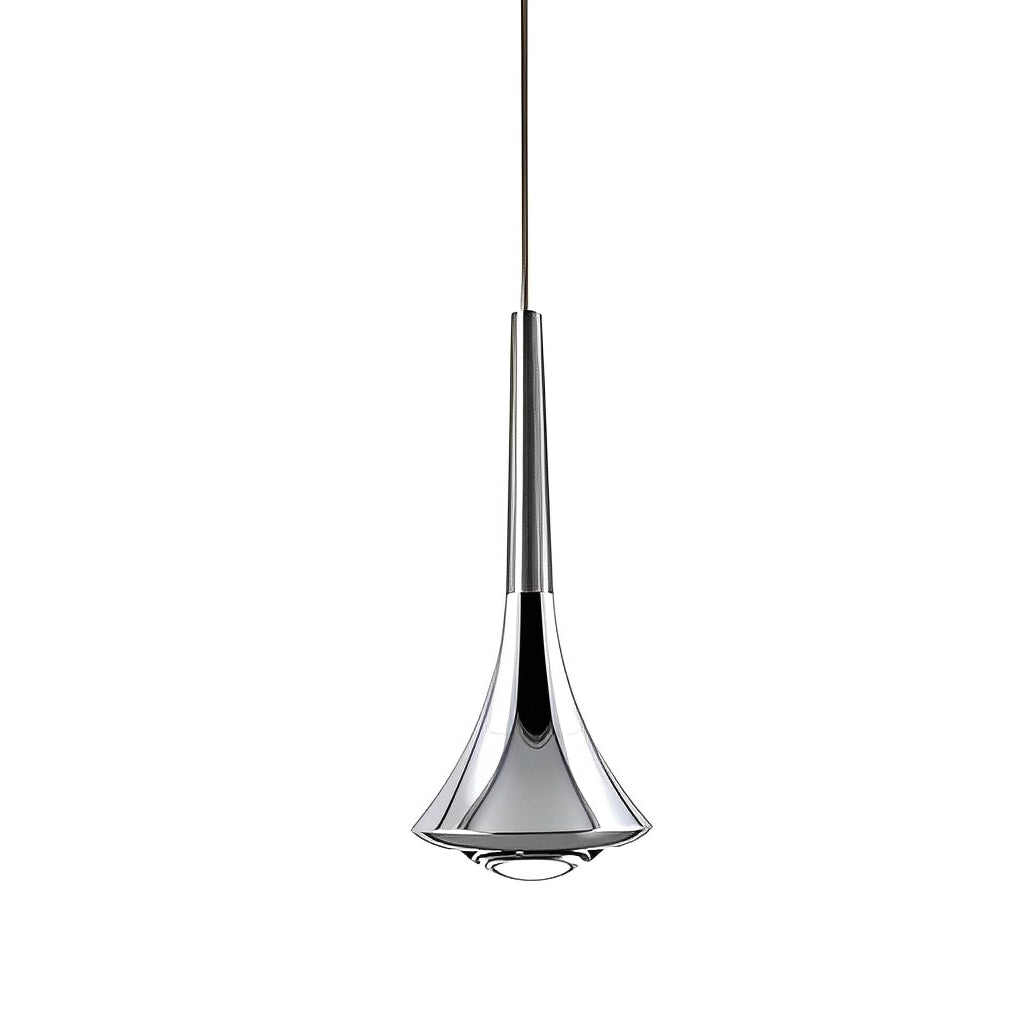Teardrop Mini Pendant Light, Metal and Acrylic Kitchen Island Light 14