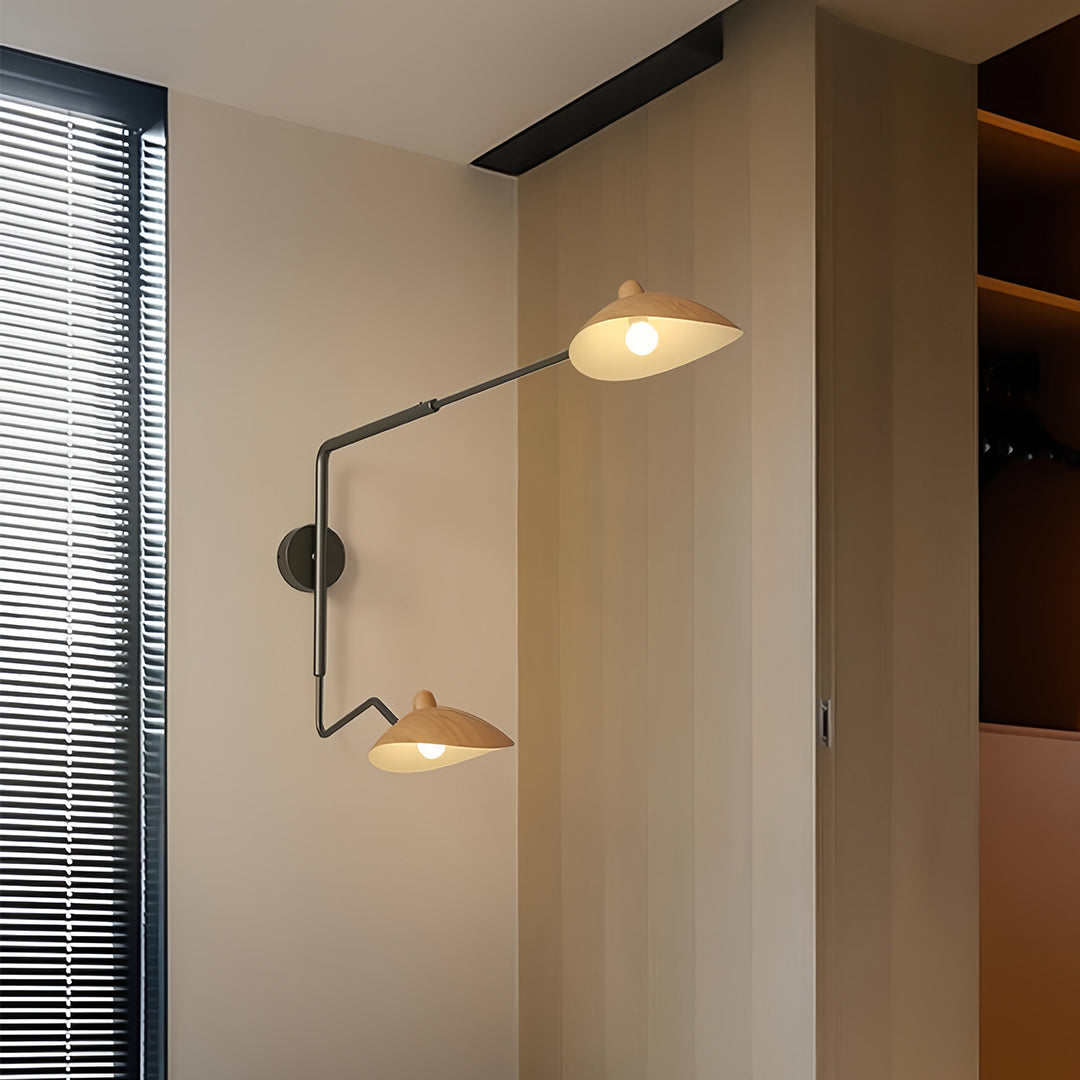 Contemporary Swing Arm Wall Light